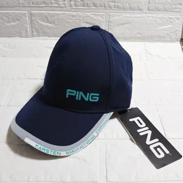 [ 새상품 미사용 ] 핑 PING 네이비 컬러 네이비 캡 골프 캡 모자