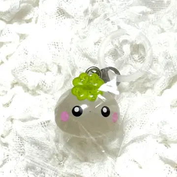 홋페짱 메지루시 액세서리 E 화이트 그린 클로버