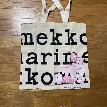 [ 레어 ] marimekko 로고 토트백