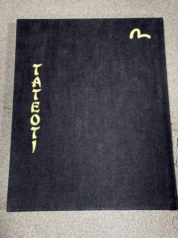 EVISU 서적 TATEOTI 새상품급