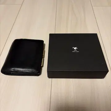 sot 소토 가마구치 접이식 지갑 푸에블로 레더