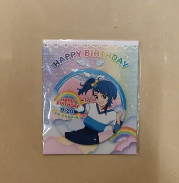 극장판 스카이 프리큐어 소라 하레와타르 블루라 벌스데이 캔뱃지