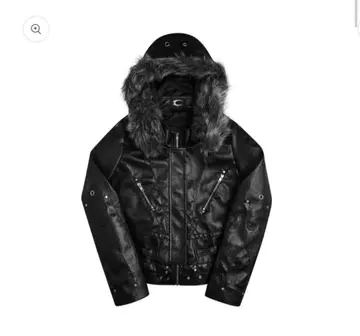cozyworldwide KNIGHT CLUB LEATHER JACKET