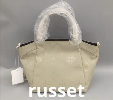 택 포함 미사용 새상품 russet 2WAY 토트백