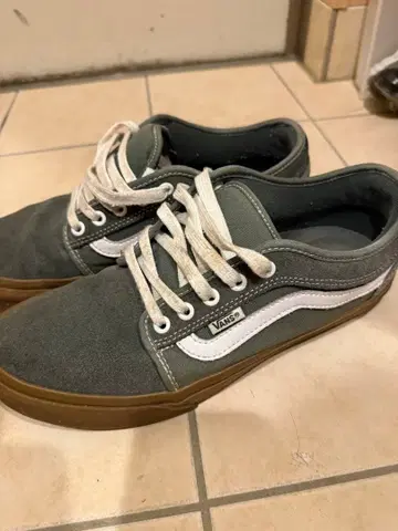 Vans 그레이 스니커즈 로우컷