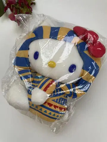 이집트풍 디자인 봉제 인형 약 25cm