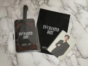 ENCHANTED BITE 러기지 택 트레이딩 카드 제이 enhypen