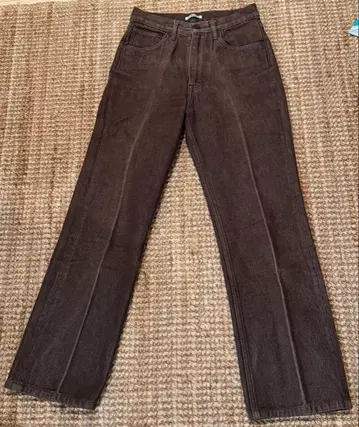 AURALEE 오라리 24 하드 트위스트 데님 팬츠