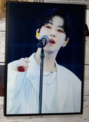 SEVENTEEN 호시 세븐틴 프레임 포함 포스터 마스터 사진 패널