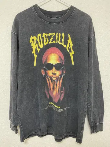 RODZILLA 다크 그레이 긴팔 티셔츠 M