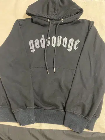 godsavage 블랙 후드티 M 사이즈
