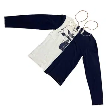 엠포리오 아르마니 남성용 긴팔 T셔츠