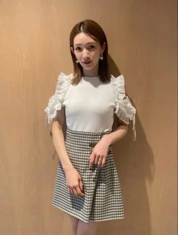[ 미사용 새상품 ] SNIDEL 비트 스카 숏 팬츠 사이즈 0