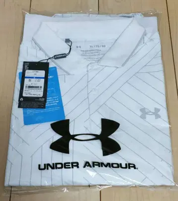 언더아머 골프 셔츠 XL 화이트