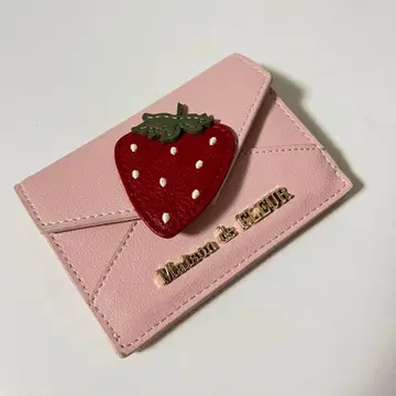 Maison de FLEUR 딸기 레터 카드 케이스