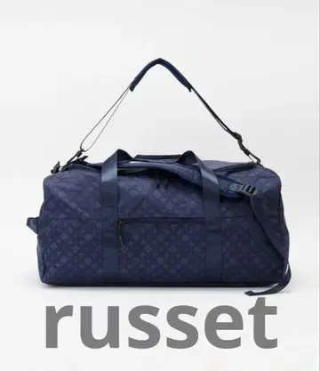 새상품급 russet 나일론 프린트 3way 보스턴 백
