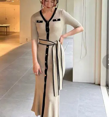 frayi.d 니트 원피스