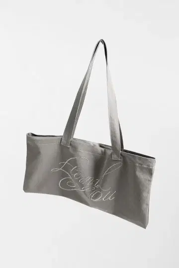 ETERNALYOU 백 cotton gray