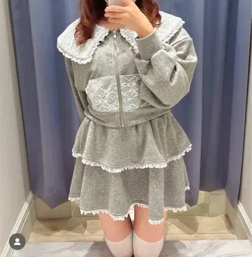 에블린 셋업 그레이