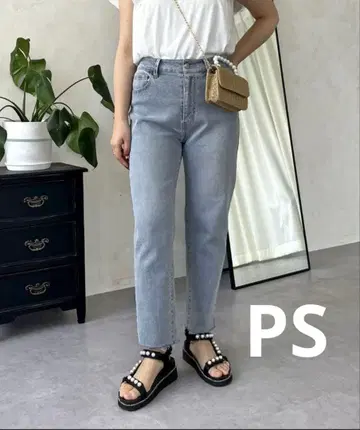 프로즈 베일 스트레치 테이퍼드 데님 PS