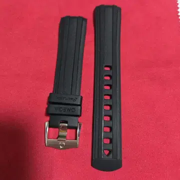 OMEGA 씨마스터 다이버 300 정품 고무 벨트