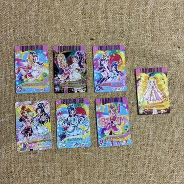 프리큐어 데이터 카드더스 세트 7매입