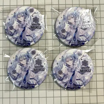 유키 미쿠 SNOWMIKU Liita 주얼 캔뱃지