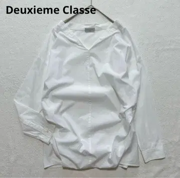 새상품급 Deuxieme Classe 코튼 풀 오버 셔츠