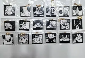 드래곤볼 40주년 기념 고무 마스코트 비스킷 풀 컴플리트 전 18종