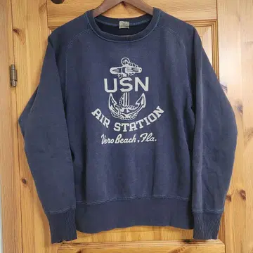 최종 가격! 버즈릭슨 USN 맨투맨 M 슈가케인 웨어하우스