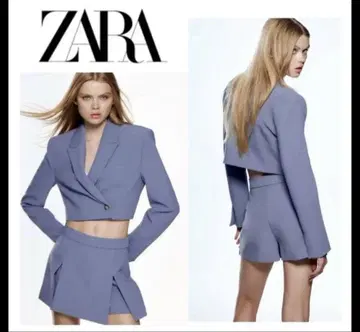 ZARA 라이트 블루 스커트 셋업