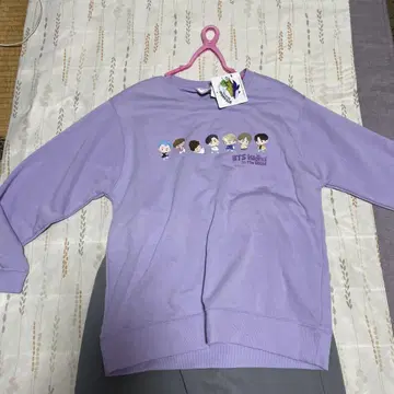 BTS 캐릭터 맨투맨 상하의 세트
