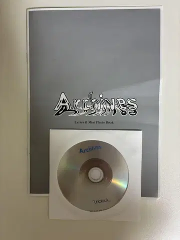Unblock Archives CD & 미니 포토북