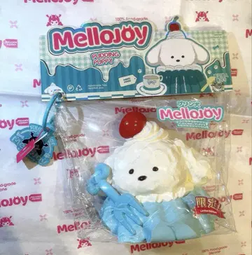 mellojoy 스퀴즈 푸딩견