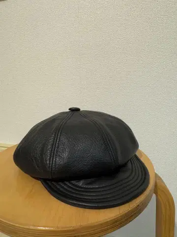 새상품급 schott bros 가죽 헌팅 캡 MADE IN USA