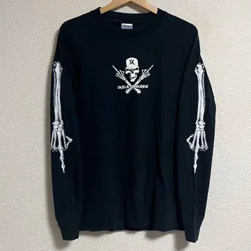 00s SKELETONKREW 스컬 본즈 롱T S