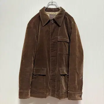 TAKEO KIKUCHI 브라운 코듀로이 커버올