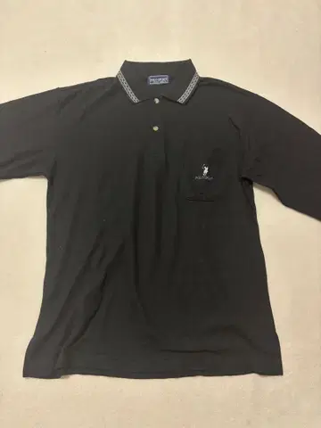 POLO SPIRIT 블랙 피케 셔츠