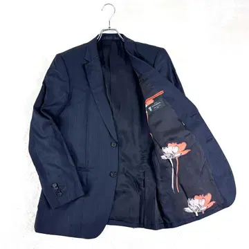 새상품급 폴스미스 SOHO FIT 수트 테일러드 자켓 안감 화려함 L