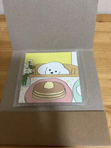 여러 가지 강아지 러버 코스터 핫케이크와 강아지