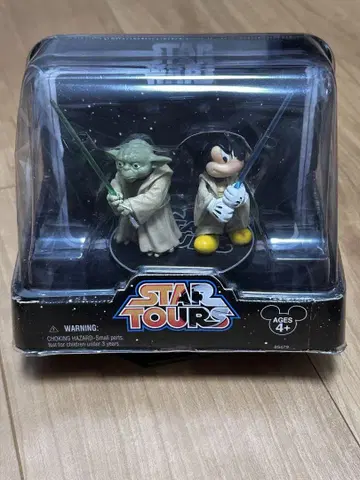 STAR TOURS 요다 & 제다이 미키 피규어