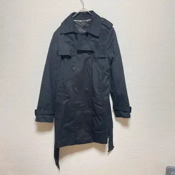 [ 새상품급 ] BANANA REPUBLIC 트렌치코트 블랙 M 남성용