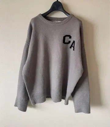 LOGAN Knitting Mills RELUME 로고 니트
