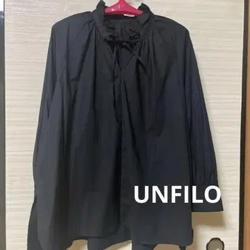앙피로 블라우스 블랙 [ 새상품급 ]