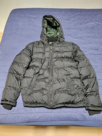 TOMMY HILFIGER 다운 자켓 블랙 L