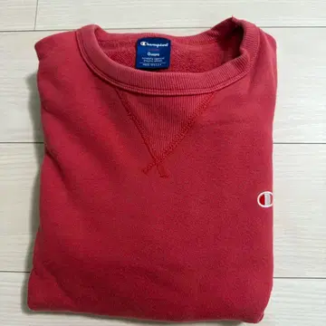 Champion 크루넥 맨투맨 레드