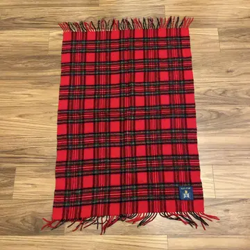 다카시마야 영국제 CALZEAT of SCOTLAND 타탄 체크 스톨