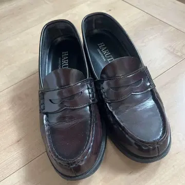 HARUTA 다크 브라운 로퍼