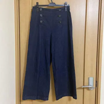 PASSIONE 파시오네 와이드 데님 팬츠 인디고