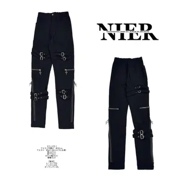 NIER 블랙 워크 팬츠 새상품